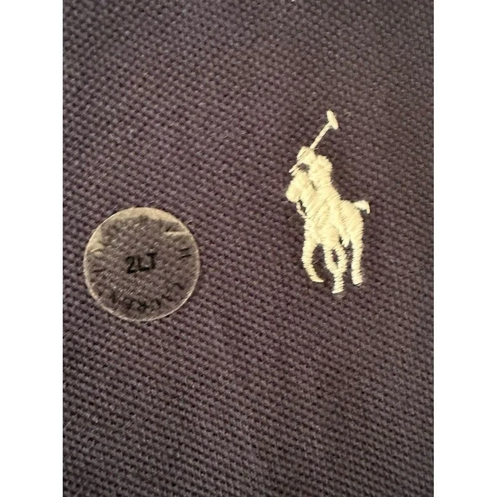 Ralph Lauren Polo Shirt 2XLT Logo Red White Blue Stripe Trim New NWT MRSP $125